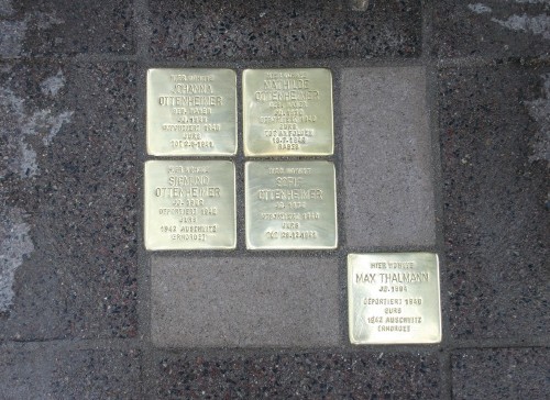 Stumbling Stones Bismarckstraße 77 #1