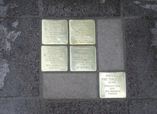 Stolpersteine Bismarckstrae 77