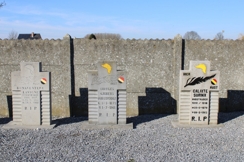 Belgian Graves Veterans Rummen Churchyard #5