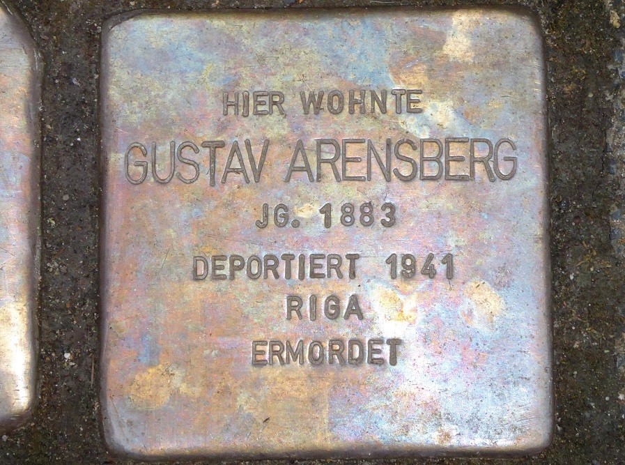 Stolpersteine Wermelingstrae 1 #3