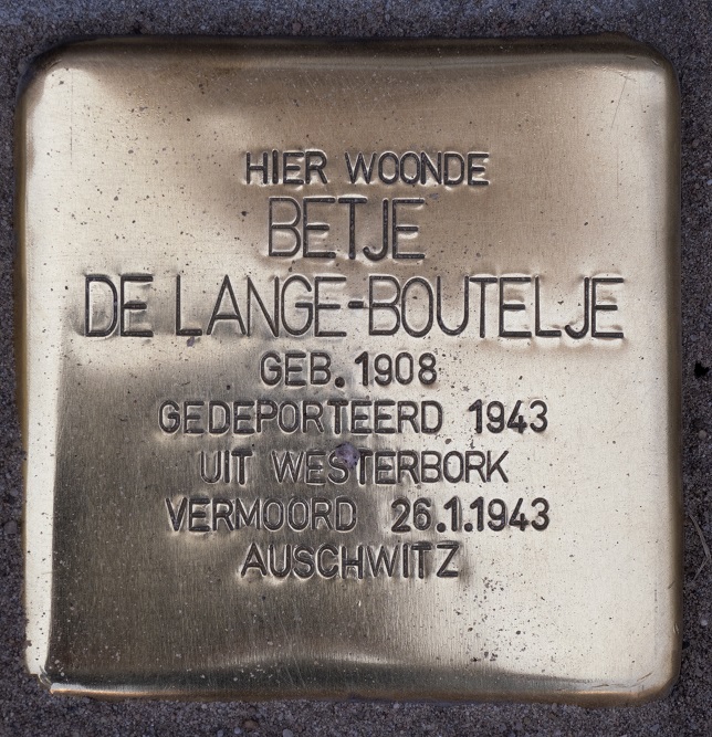 Stolpersteine Veenweg 10 #4