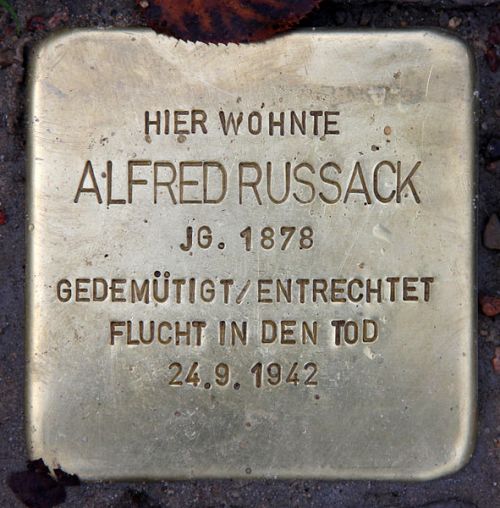 Stolpersteine Westfälische Straße 85 #3