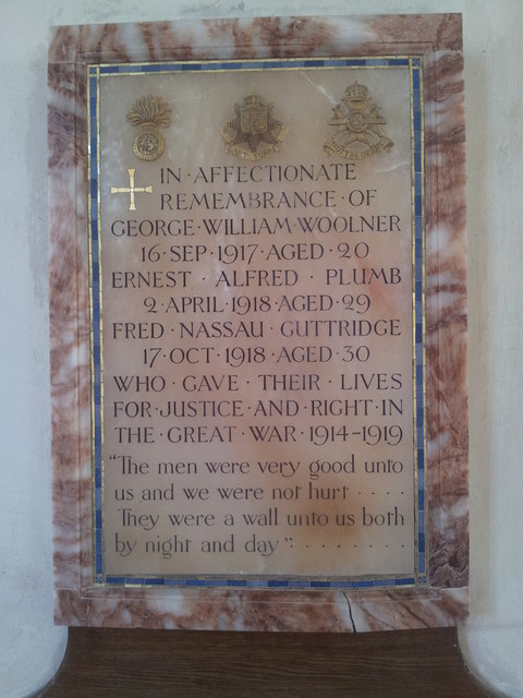 War Memorial All Saints Church