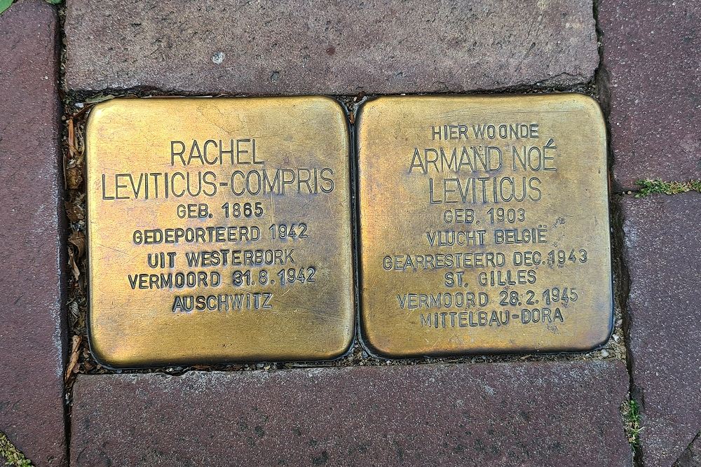 Stolpersteine Steegstraat 11 #1