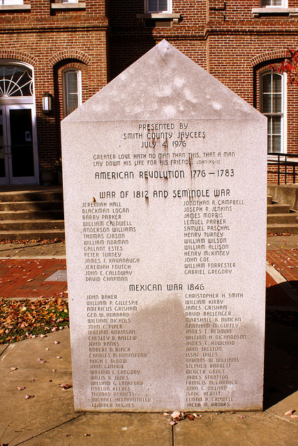 Oorlogsmonument Smith County #1