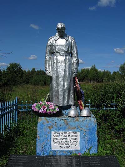 Mass Grave Soviet Soldiers Zabolot'e