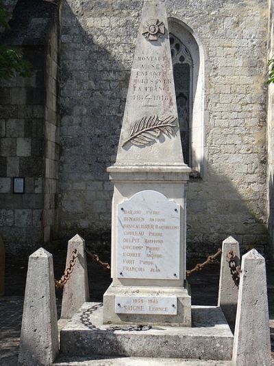 Oorlogsmonument Montaut #1