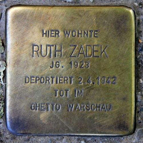 Stumbling Stones Schierker Straße 5 #3