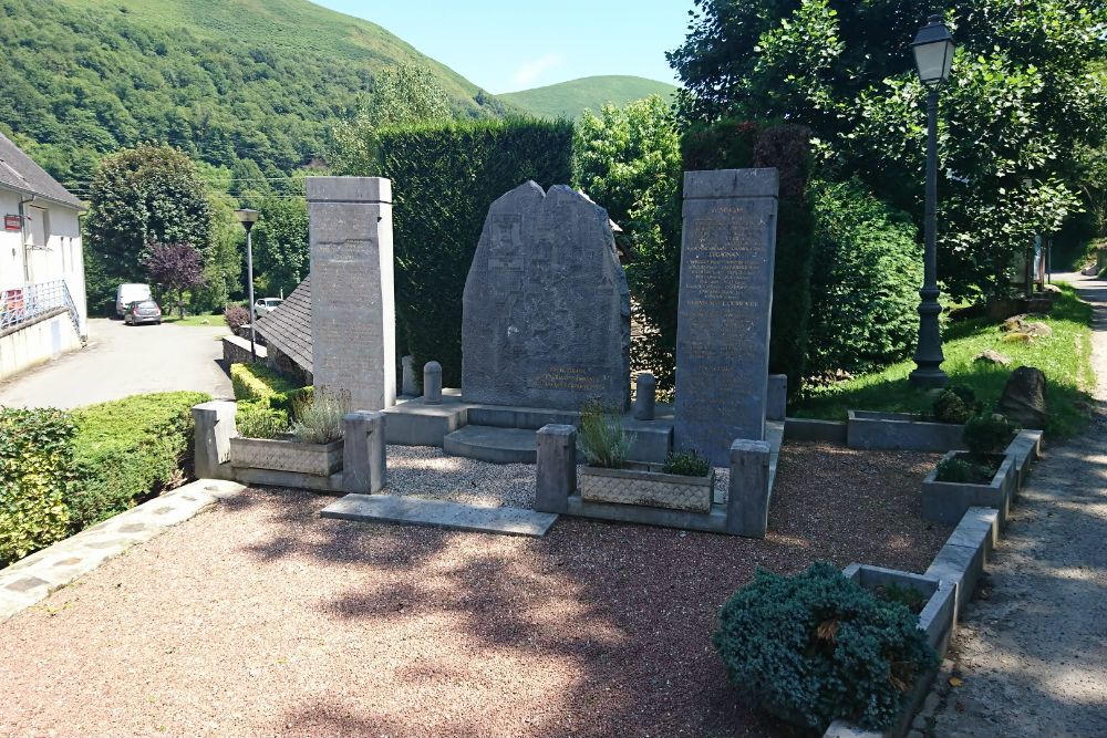 Oorlogsmonument Valle du Castelloubon