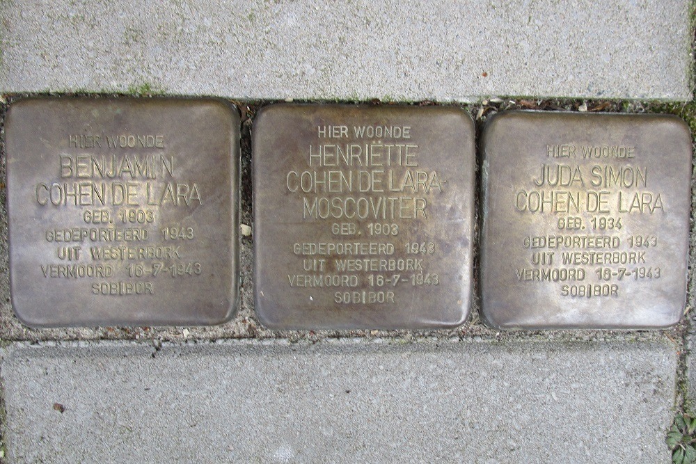 Stolpersteine Kromme Mijdrechtstraat 77