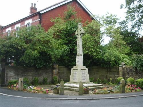 Oorlogsmonument Croston #1