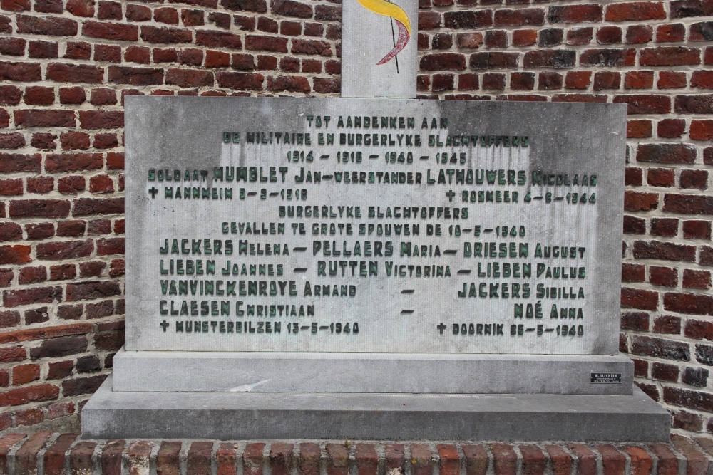 Oorlogsmonument Grote-Spouwen #2