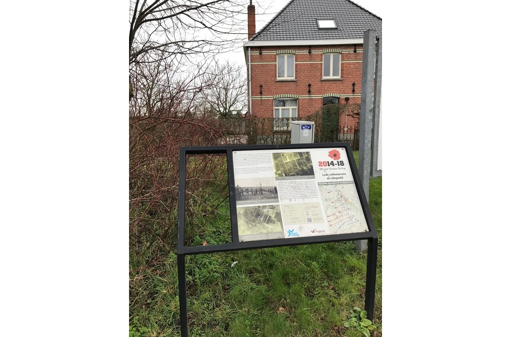 Cycle Route Battle of the Ringbeek, Information Board Lodi #1