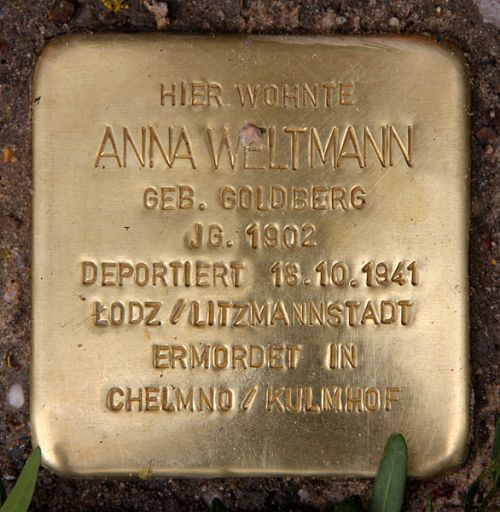 Stolpersteine Gleditschstrae 50 #2