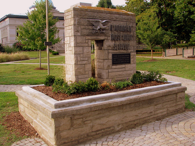 Monument Veteranen Jeffersonville #1