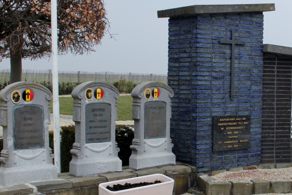 Oorlogsmonument 18e Linieregiment Hees