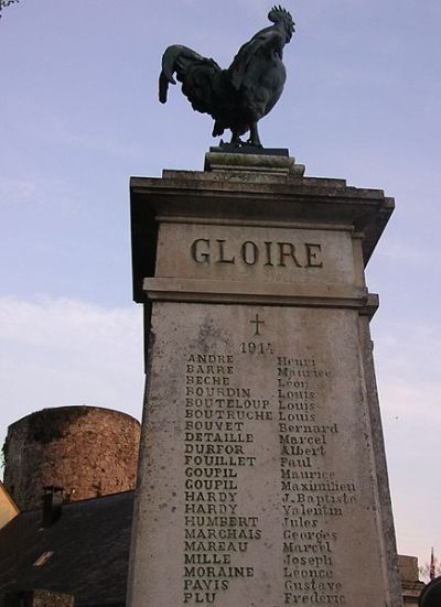 Oorlogsmonument Sainte-Suzanne