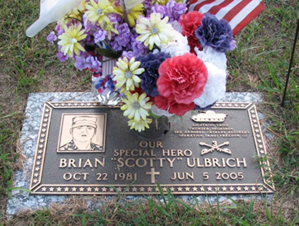 American War Grave Family Gardens Cemetery