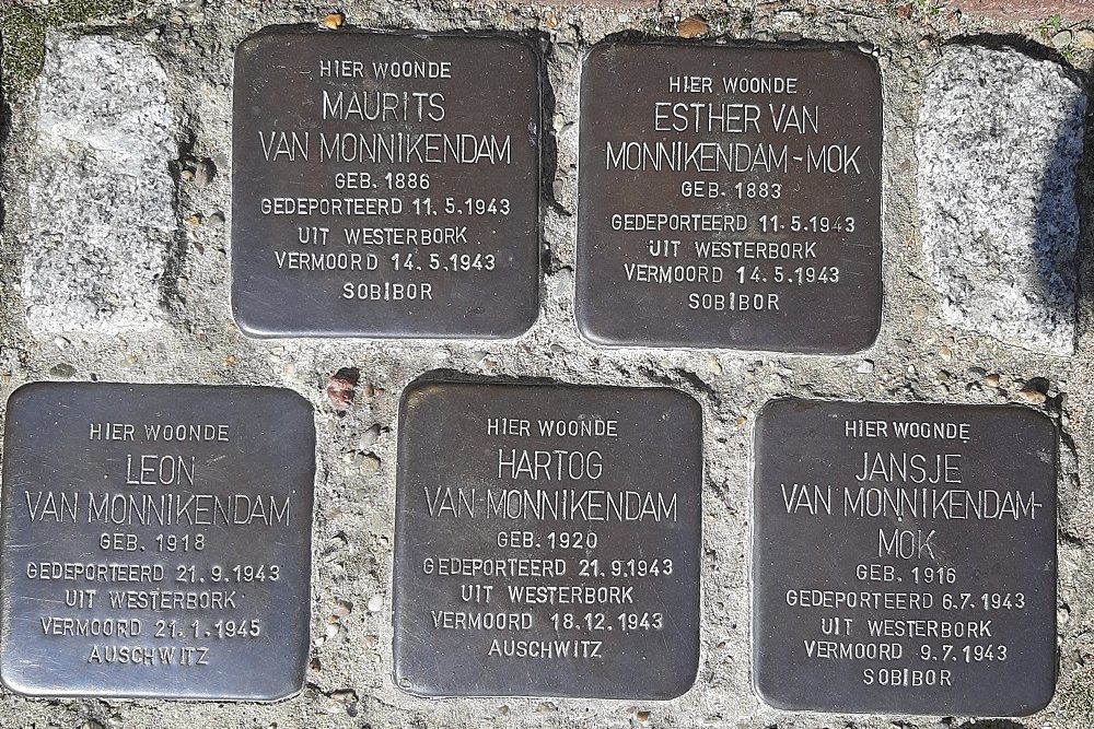 Stolpersteine Achter de Vismarkt 72 #1