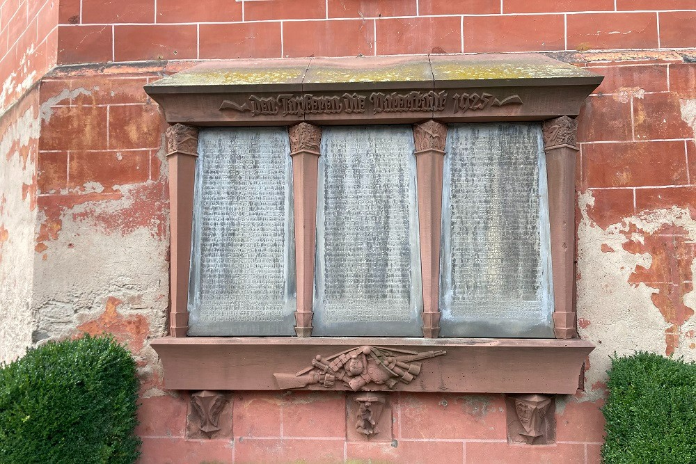 War Monument First World War Oberwesel #2