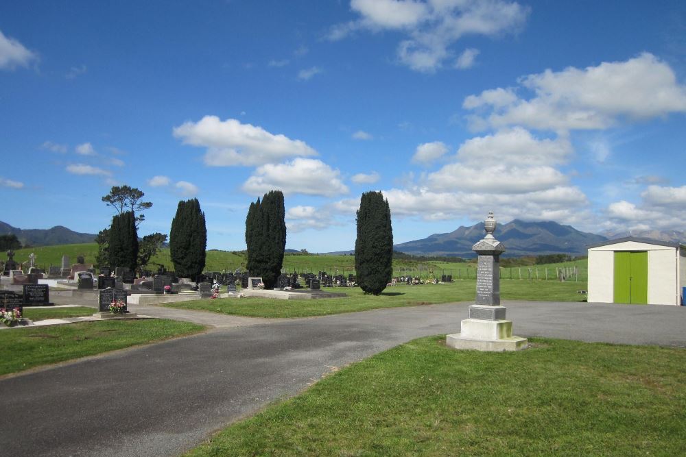 Commonwealth War Grave Okato Cemetery #1