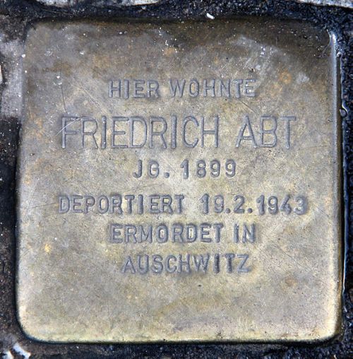Stumbling Stones Karl-Marx-Straße 55 #2