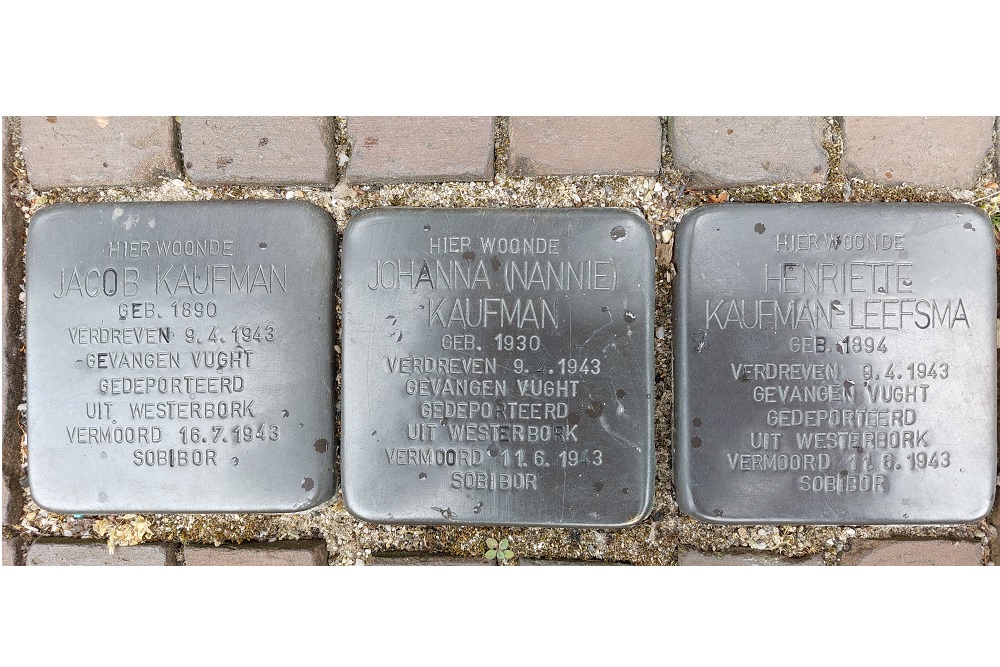 Stolpersteine Zandstraat 40 #2