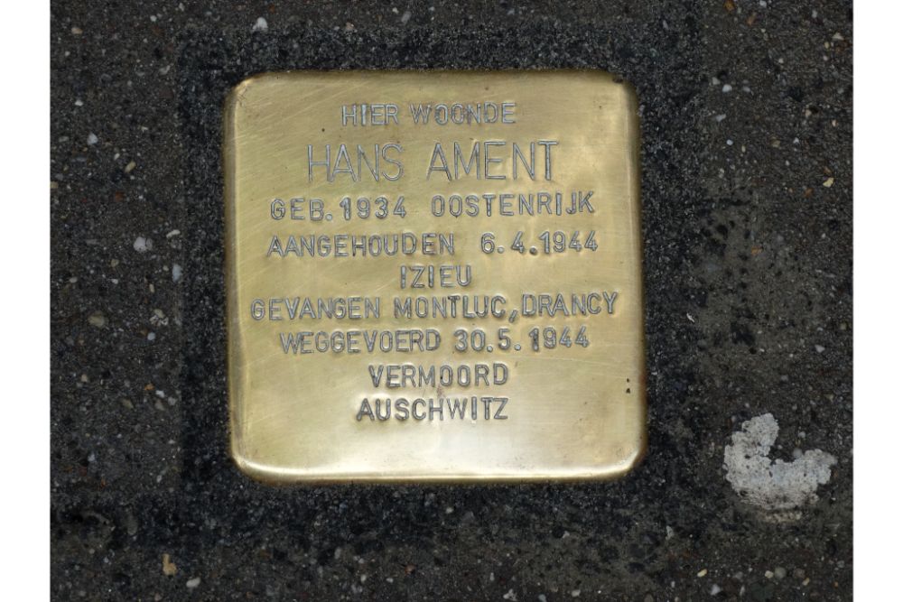 Stolperstein Lange Leemstraat 257