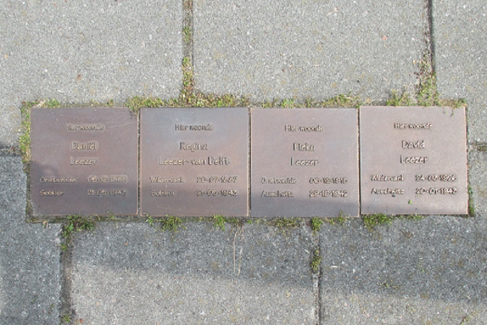 Memorial Stones Boven Westerdiep 263 #1