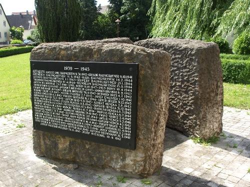 War Memorial Neuthard #1