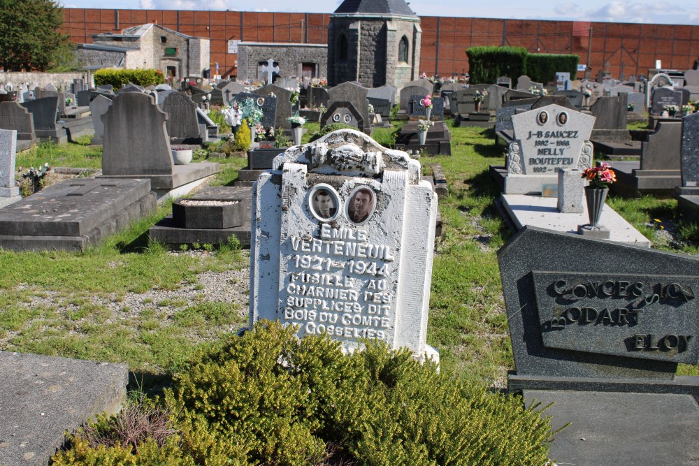 Belgische Oorlogsgraven Fontaine-L'Evêque	 #2