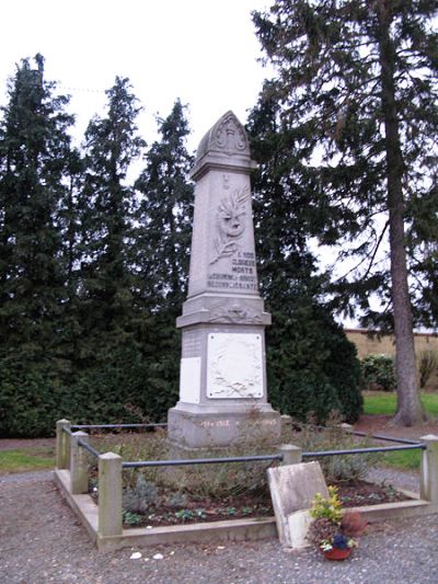 Oorlogsmonument Hornoy-le-Bourg