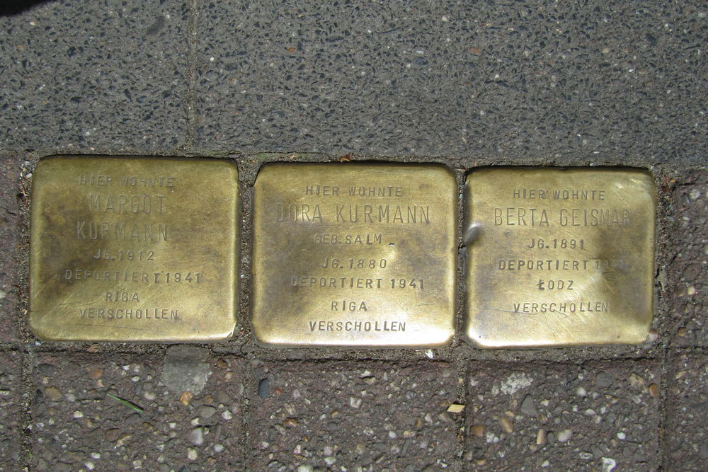 Stolpersteine Venloer Straße 12