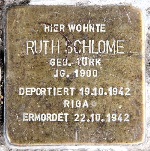 Stumbling Stones Luitpoldstraße 21 #3