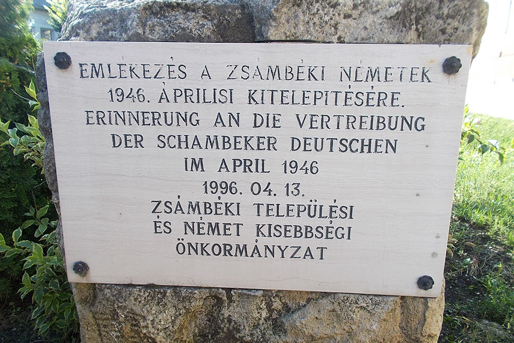 Memorial Ethnic Germans Zsmbk #2