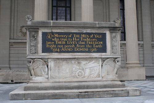 Monument Eerste Wereldoorlog Yale University