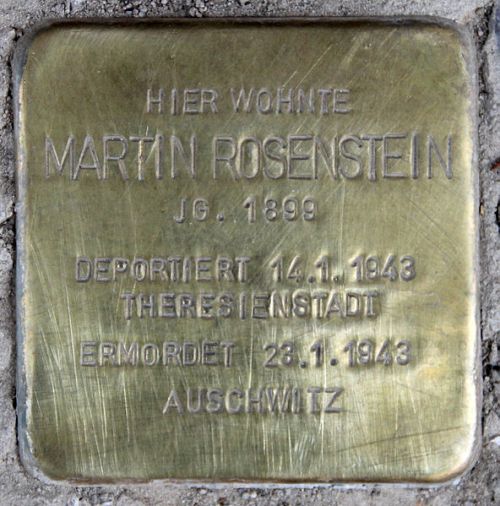 Stolpersteine Joachim-Friedrich-Straße 42