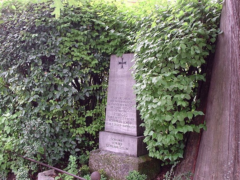 Monument Frans-Duitse Oorlog Solln