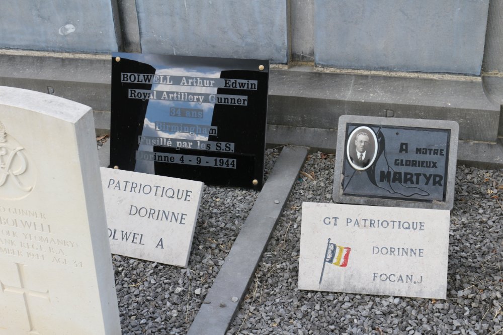 Belgische Oorlogsgraven Dorinne #4