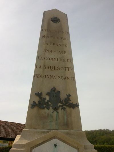 Oorlogsmonument La Saulsotte #2