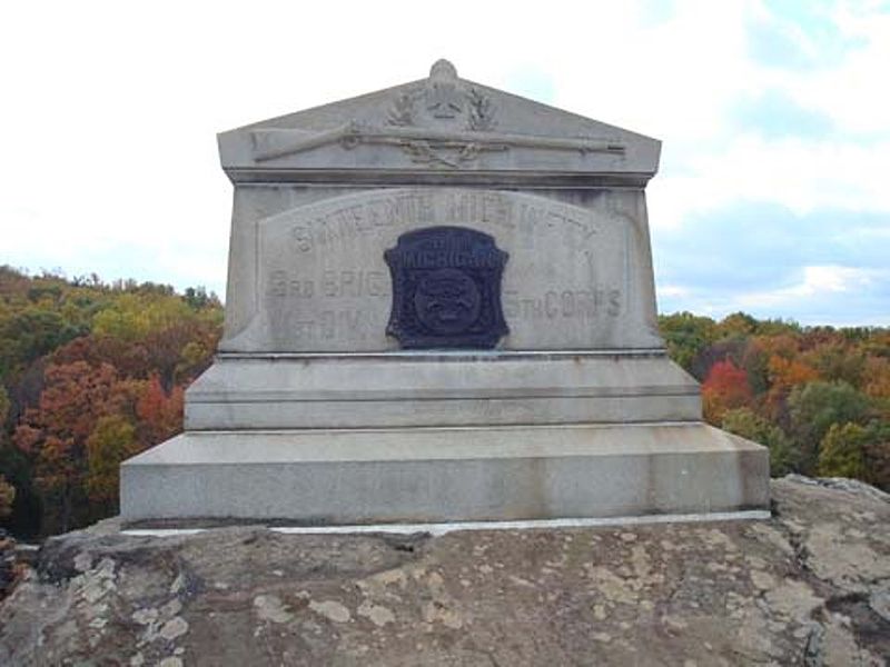 Monument 16th Michigan Volunteer Infantry Regiment #1