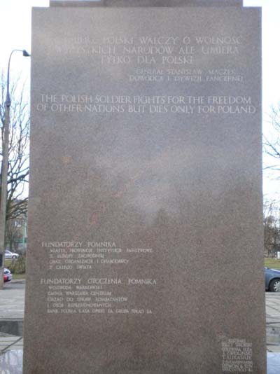 Monument 1e Poolse Pantserdivisie Warschau #4