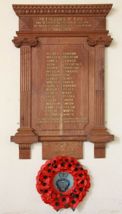 War Memorial St Mary Church