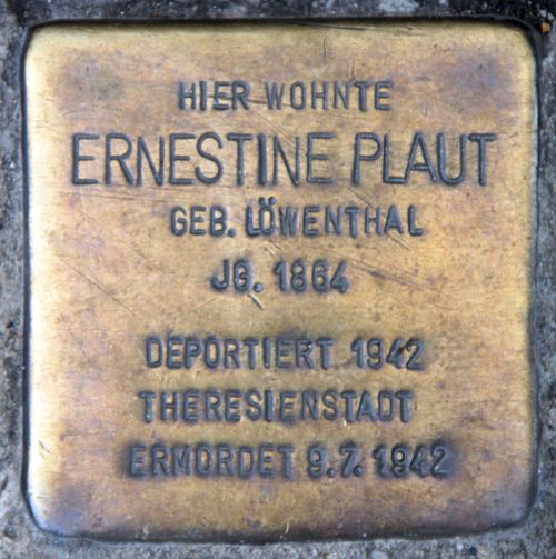 Stolpersteine Pariser Strae 18