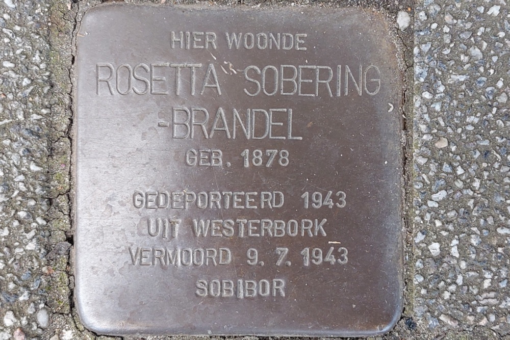 Stumbling Stone Noordsingel 124a #2