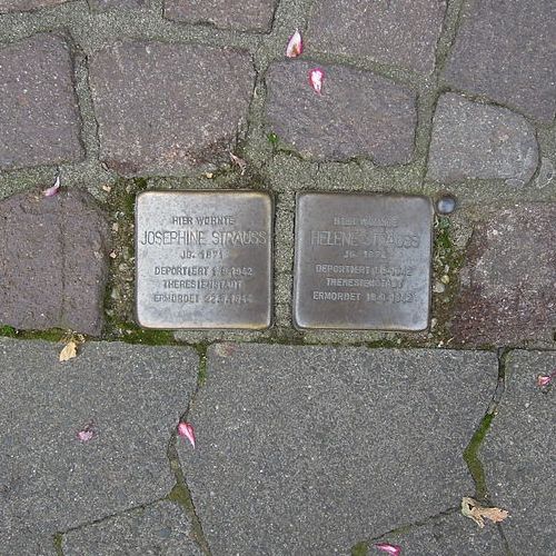 Stolpersteine Tpferstrae 20