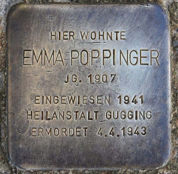 Stolperstein Wassergasse 9 #1