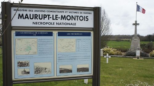 Franse Oorlogsbegraafplaats Maurupt-le-Montois #2