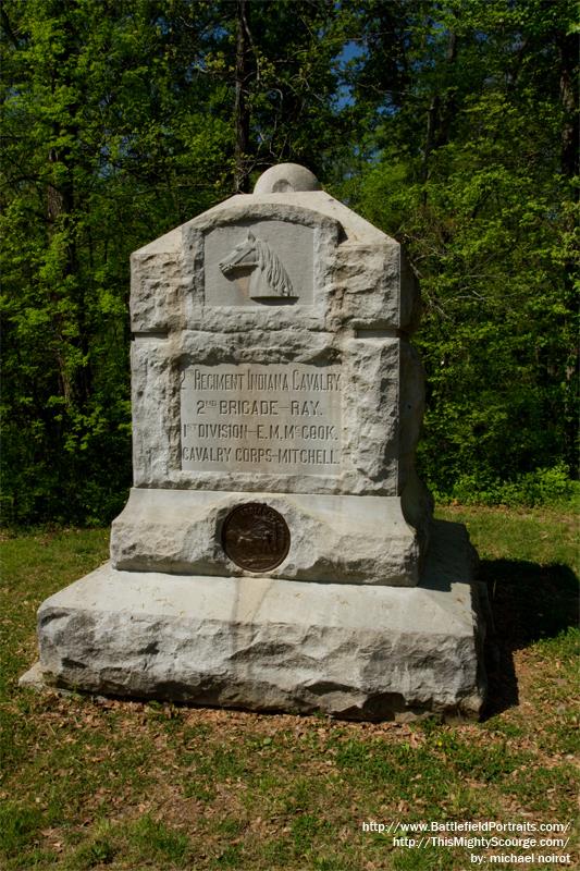Monument 2nd Indiana Cavalry Regiment