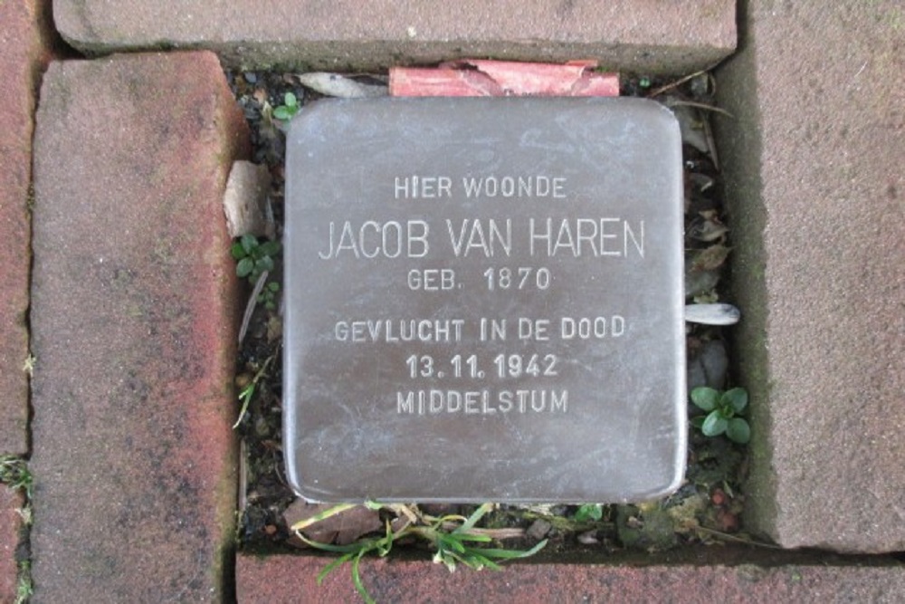 Stolperstein Heerestraat 20